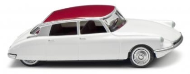 Wiking 080713 - H0 - Citroën ID 19 - weiß/rubinrot